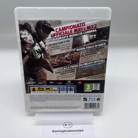 MXGP Official Motocross Videogame PS3 Italiano PAL senza manuale Playstation 3