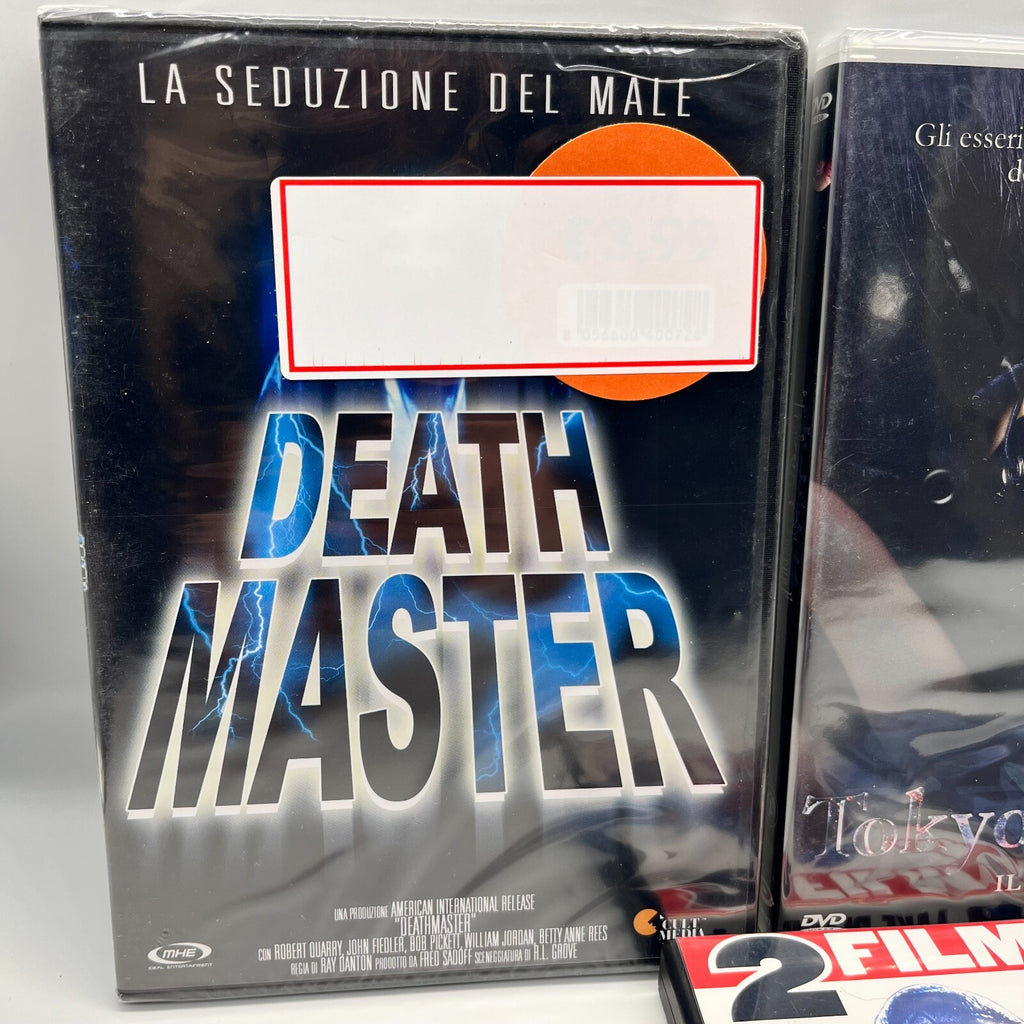 Death Master+Tokyo Ghoul+Bottom Feeder+Lake Placid+The Void DVD Film Horror ITA