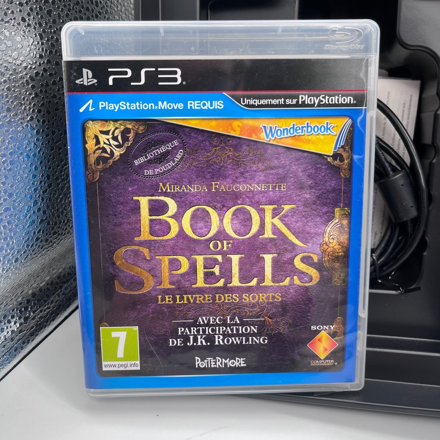 Wonderbook BOOK OF SPELLS PS3 Completo PAL Gioco+Libro+Camera+PS Move Sony OTTIM