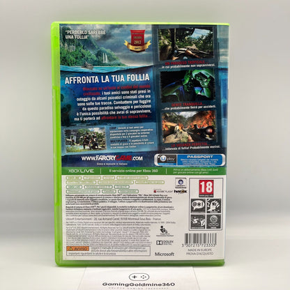 FarCry 3 + Far Cry 4 Xbox 360 Italiano Completi con Manuale Ubisoft Microsoft