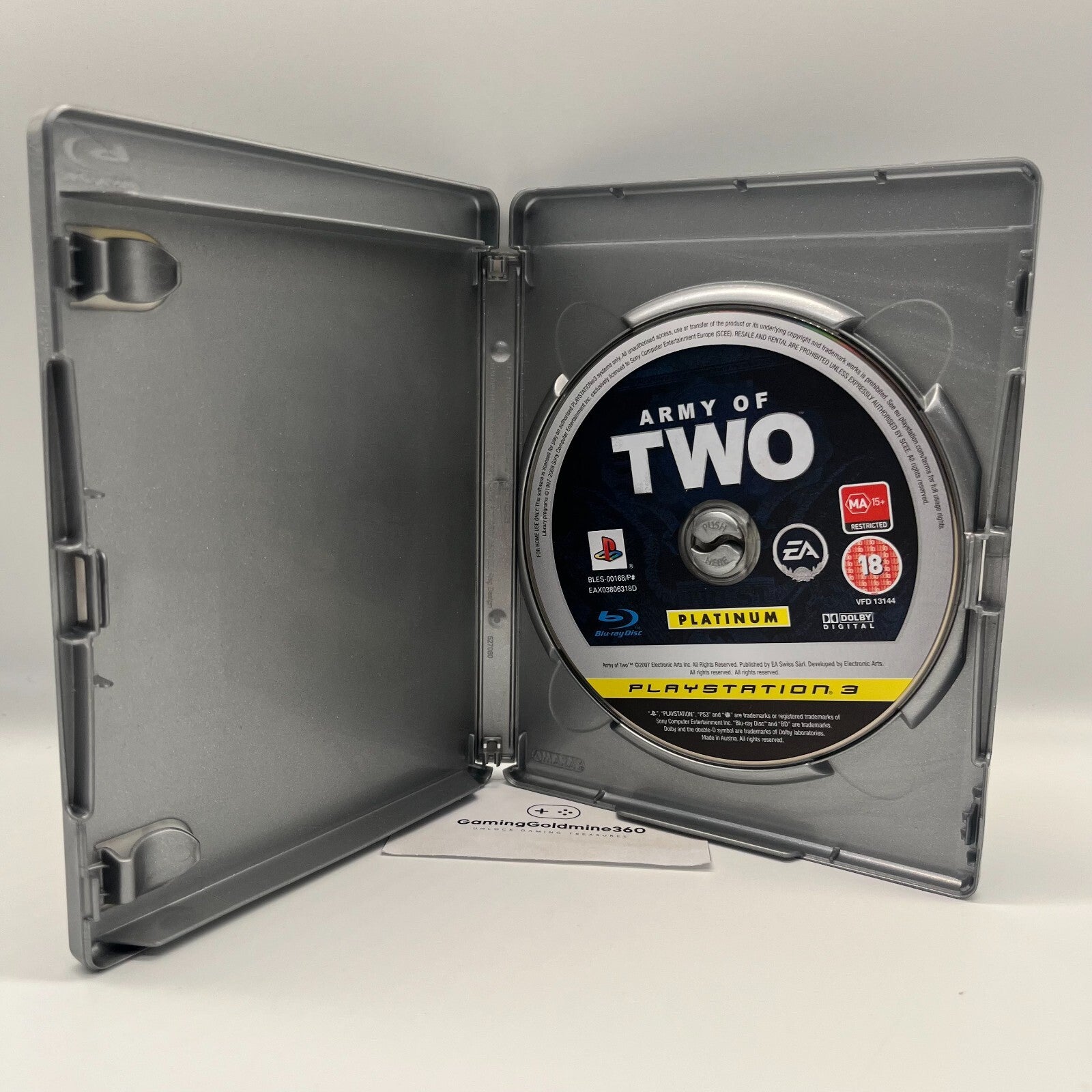 Army of Two PS3 Italiano PAL EA Sony PlayStation 3 Platinum OTTIME CONDIZIONI