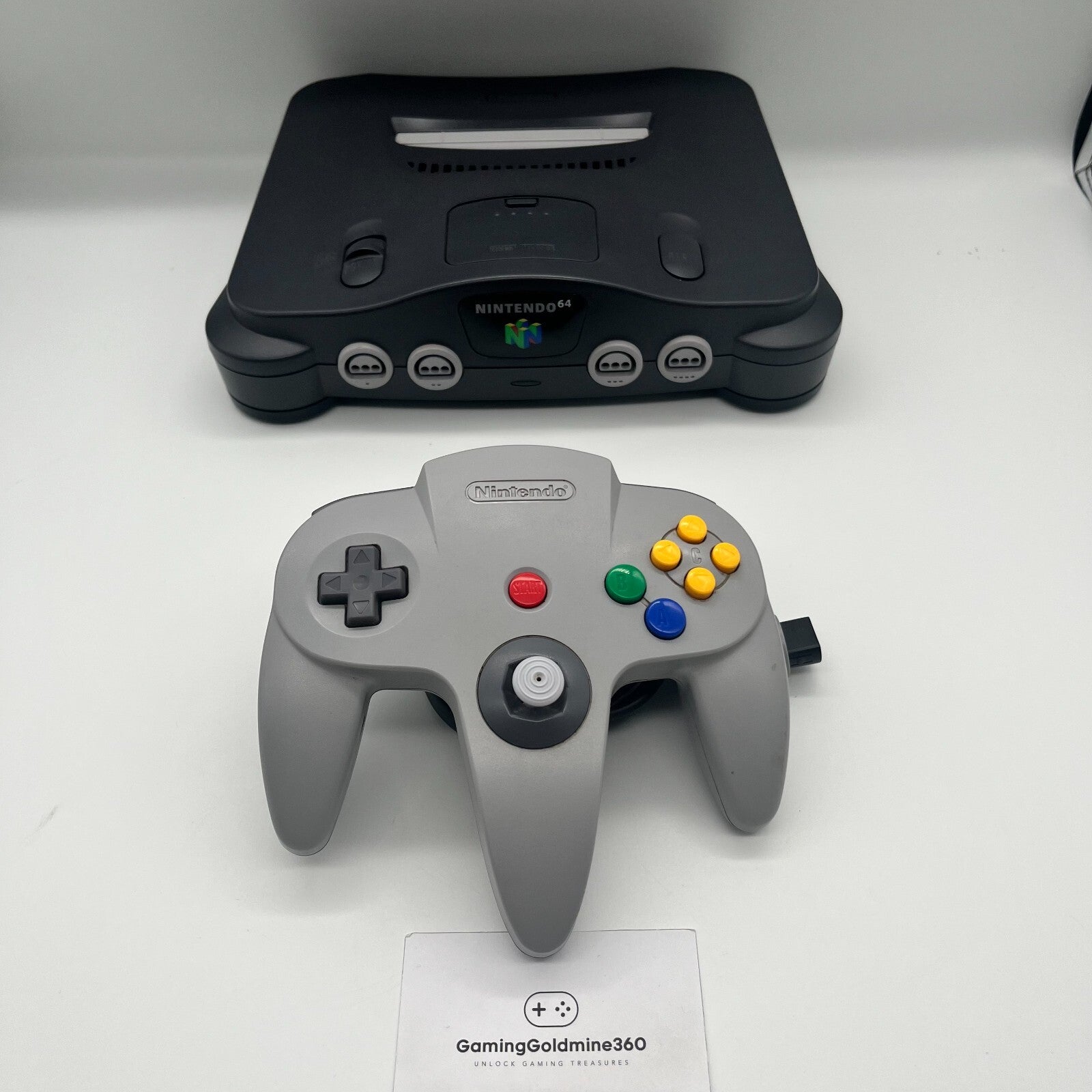 Nintendo 64 Console Completa con Controller Originale e Cavi Perfetta COME NUOVA