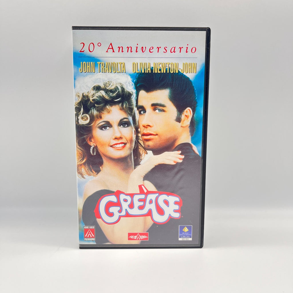 Grease VHS 20° Anniversario - John Travolta, Olivia Newton-John - Italiano RARO!