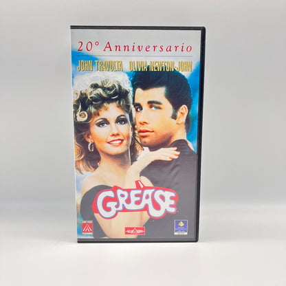 Grease VHS 20° Anniversario - John Travolta, Olivia Newton-John - Italiano RARO!