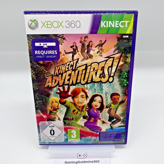 Kinect Adventures! Xbox 360 Italiano Completo PAL Microsoft Xbox360 OTTIME CONDI