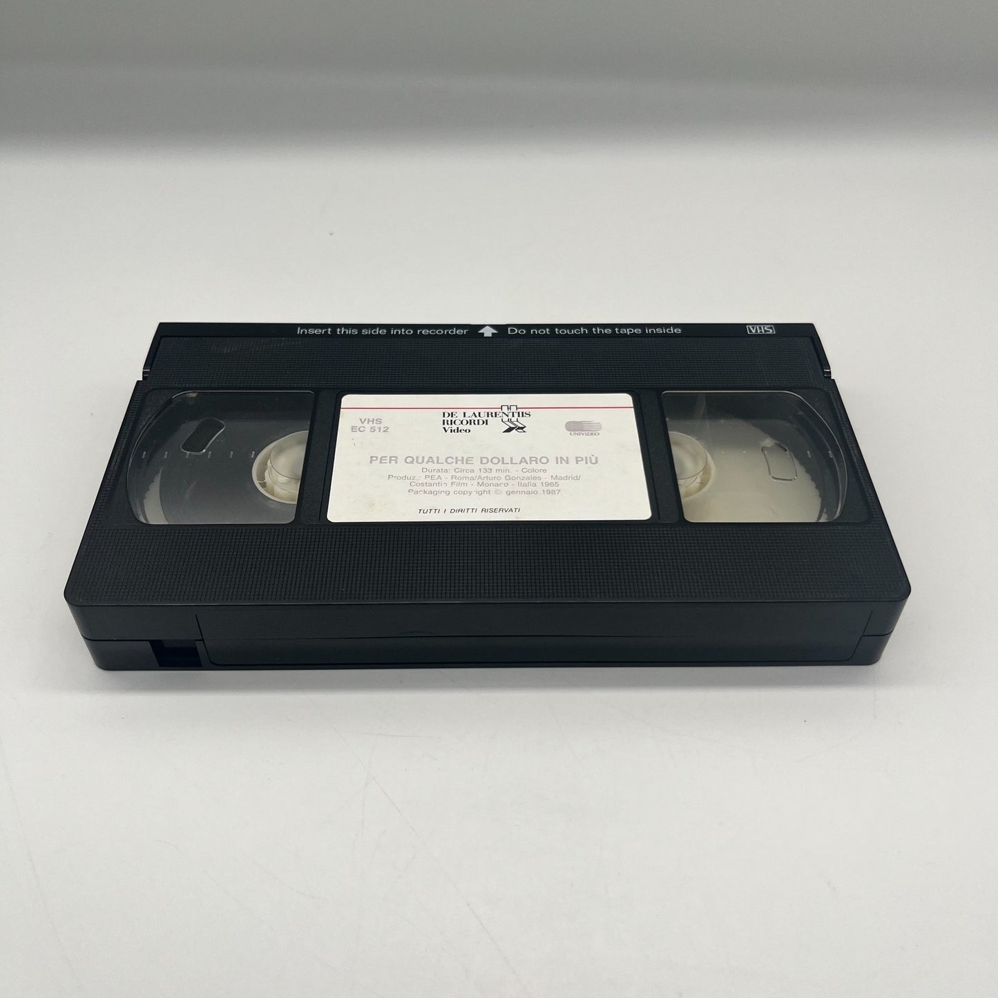 🎬 3x VHS Sergio Leone Western CLINT EASTWOOD Dollaro CVC