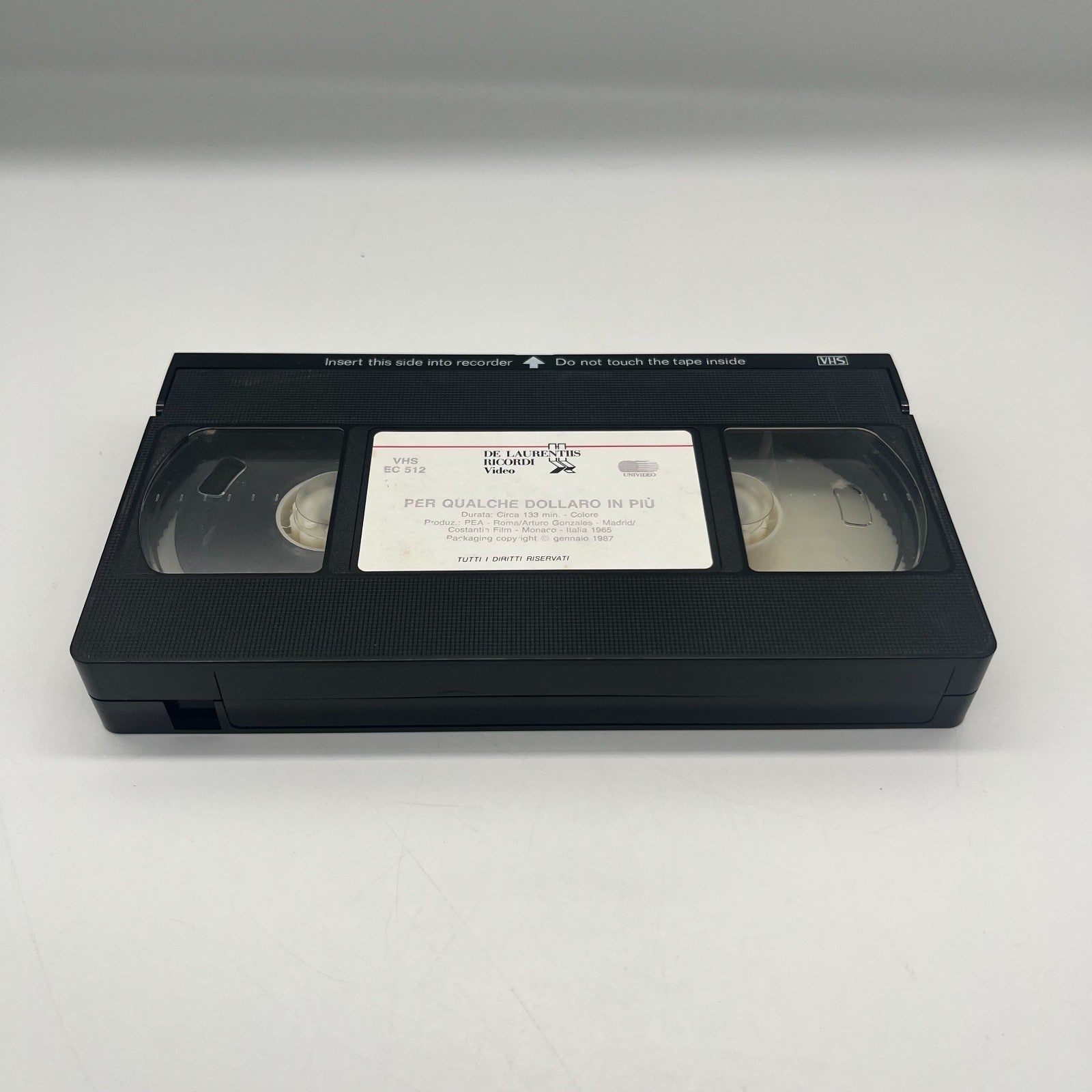 🎬 3x VHS Sergio Leone Western CLINT EASTWOOD Dollaro CVC