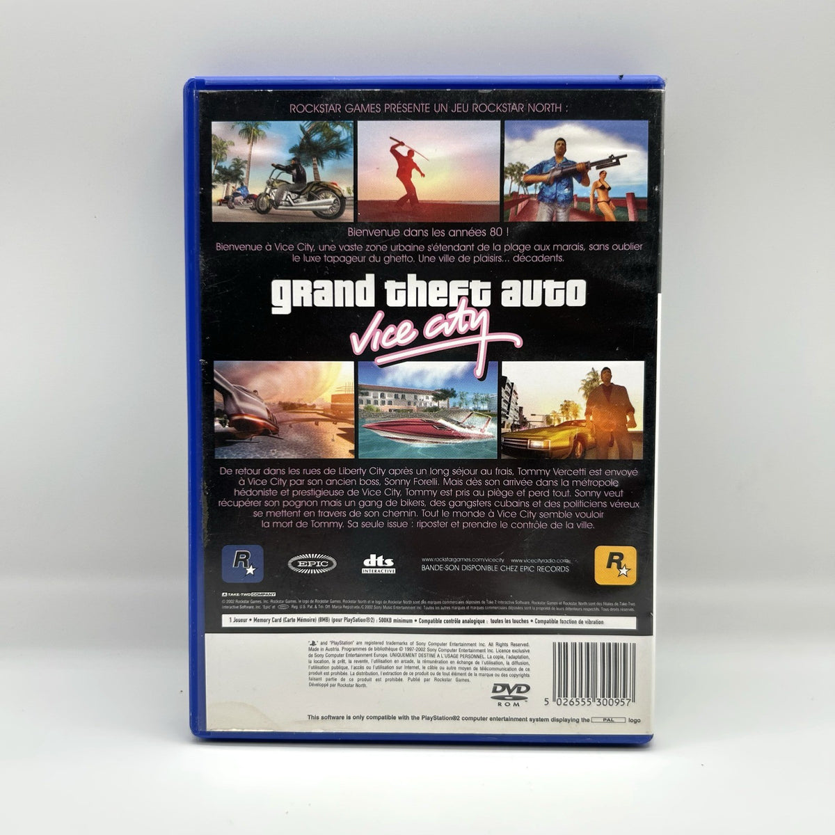 Grand Theft Auto: Vice City – PS2 (PAL)