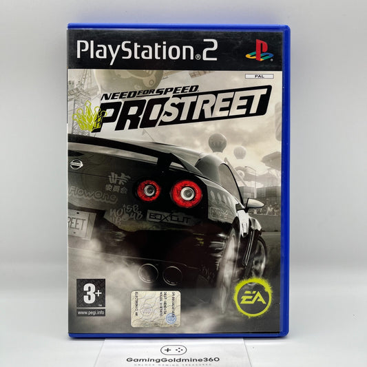 Need for Speed Pro Street PS2 Italiano Completo Sony Playstation 2 PAL COMENUOVO