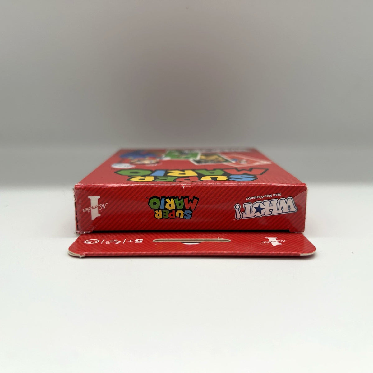 WHOT! Super Mario – gioco di carte Winning Moves, nuovo