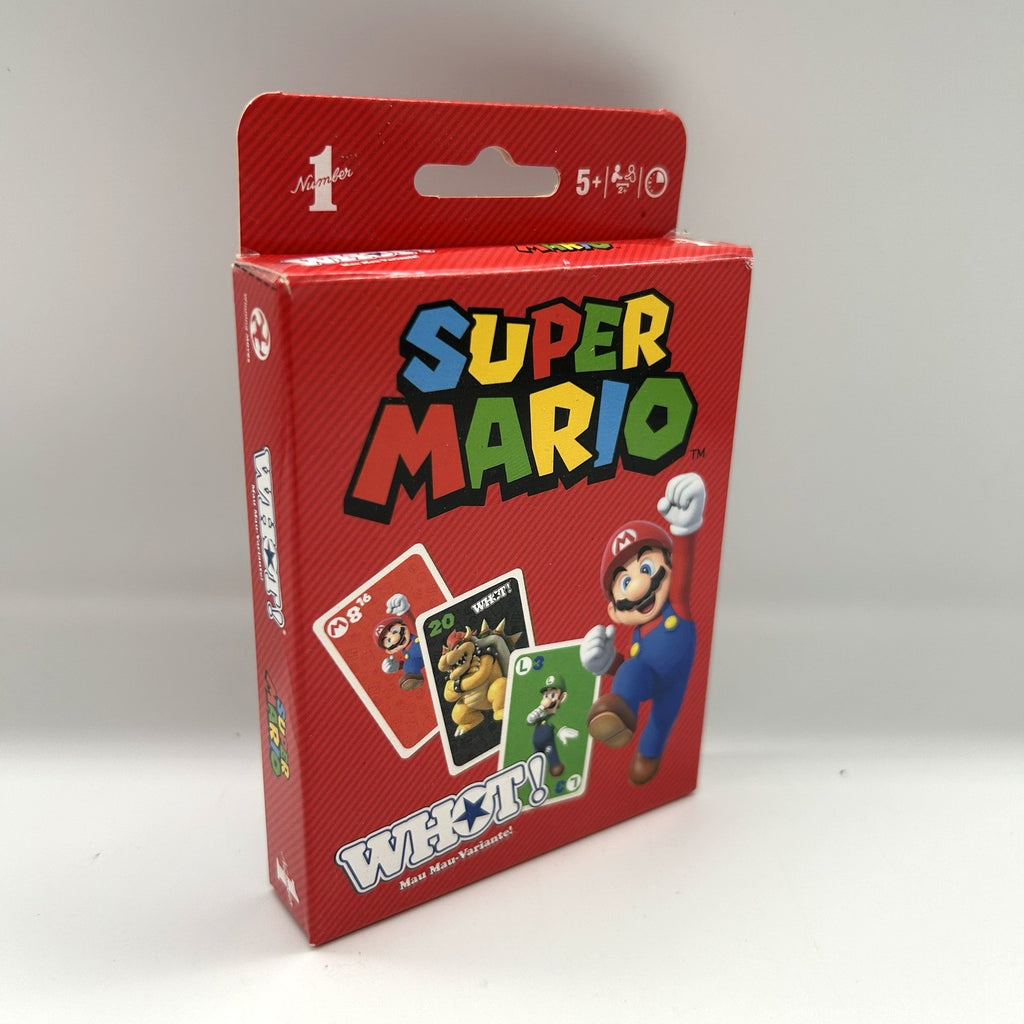 WHOT! Super Mario – gioco di carte Winning Moves, nuovo
