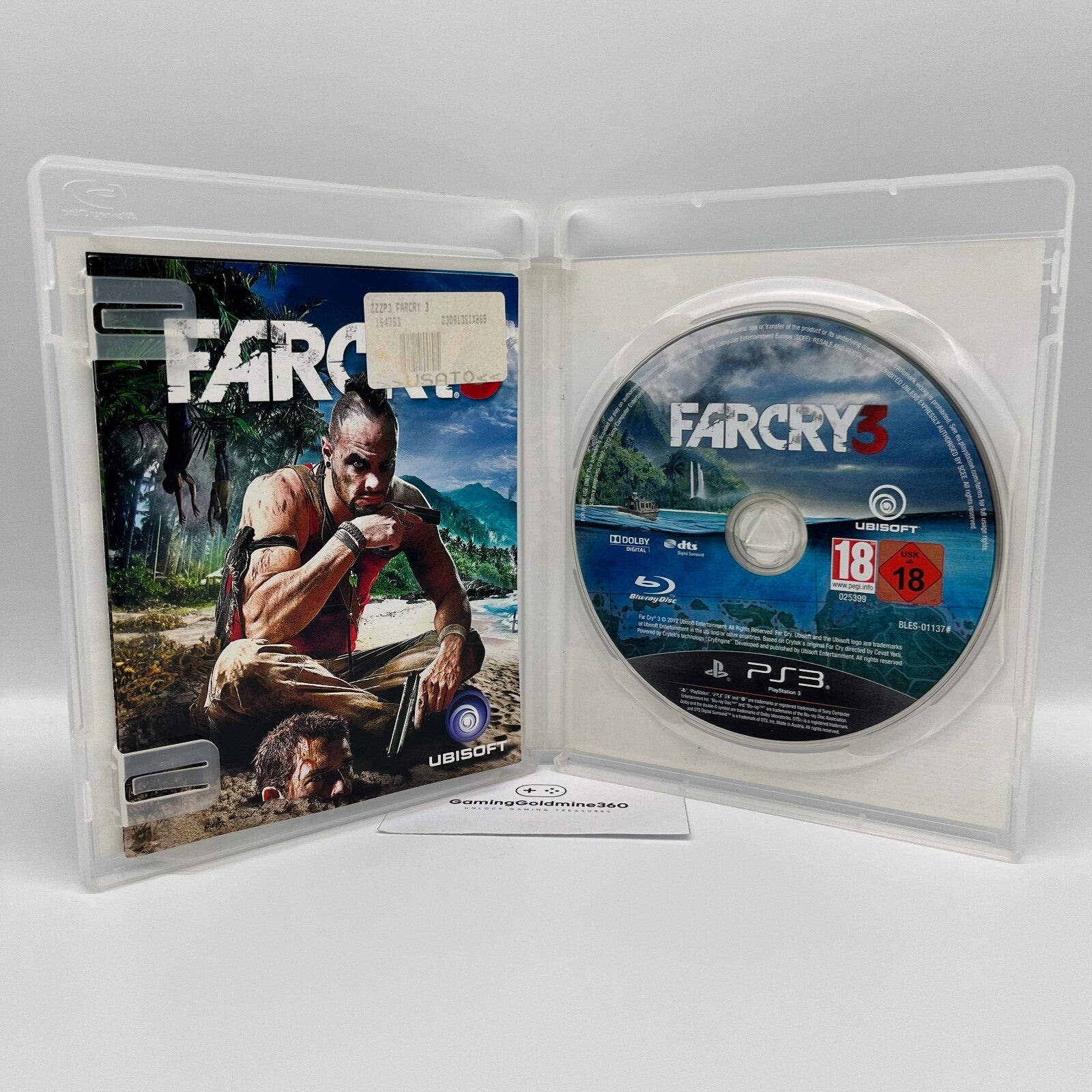 FarCry 3 + 4 PS3 Italiano Completo PAL Ubisoft Sony PlayStation 3 Far Cry OTTIMO