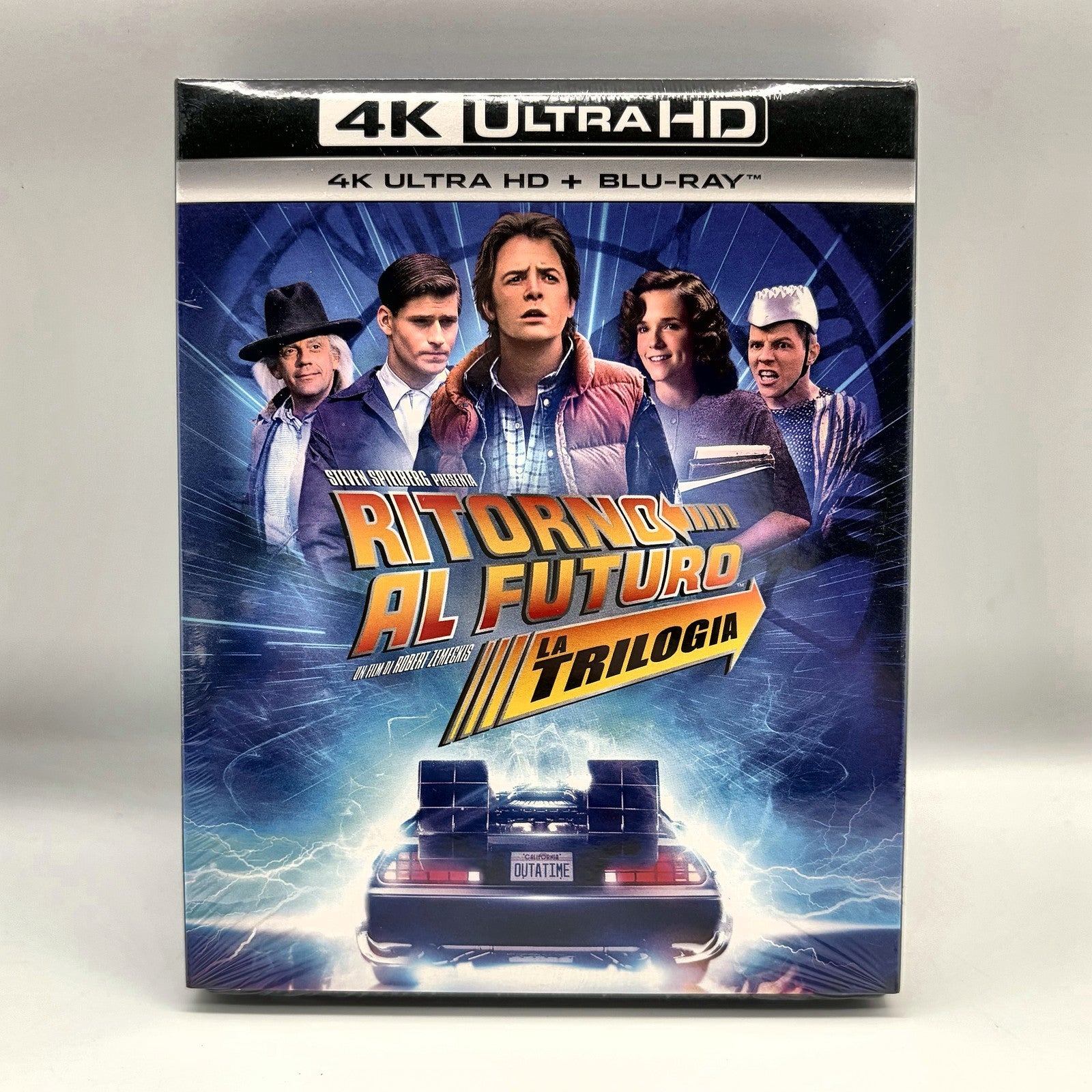 Ritorno al Futuro La Trilogia 4K UHD + Blu-ray 7 Dischi Sigillato Zemeckis