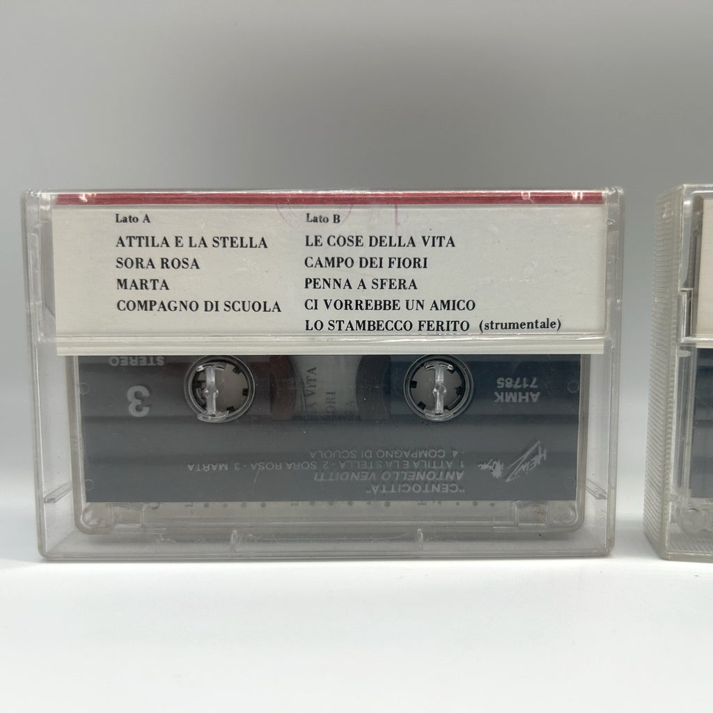 Antonello Venditti Lotto 3 Musicassette MC Centocitta Circo Massimo San Siro