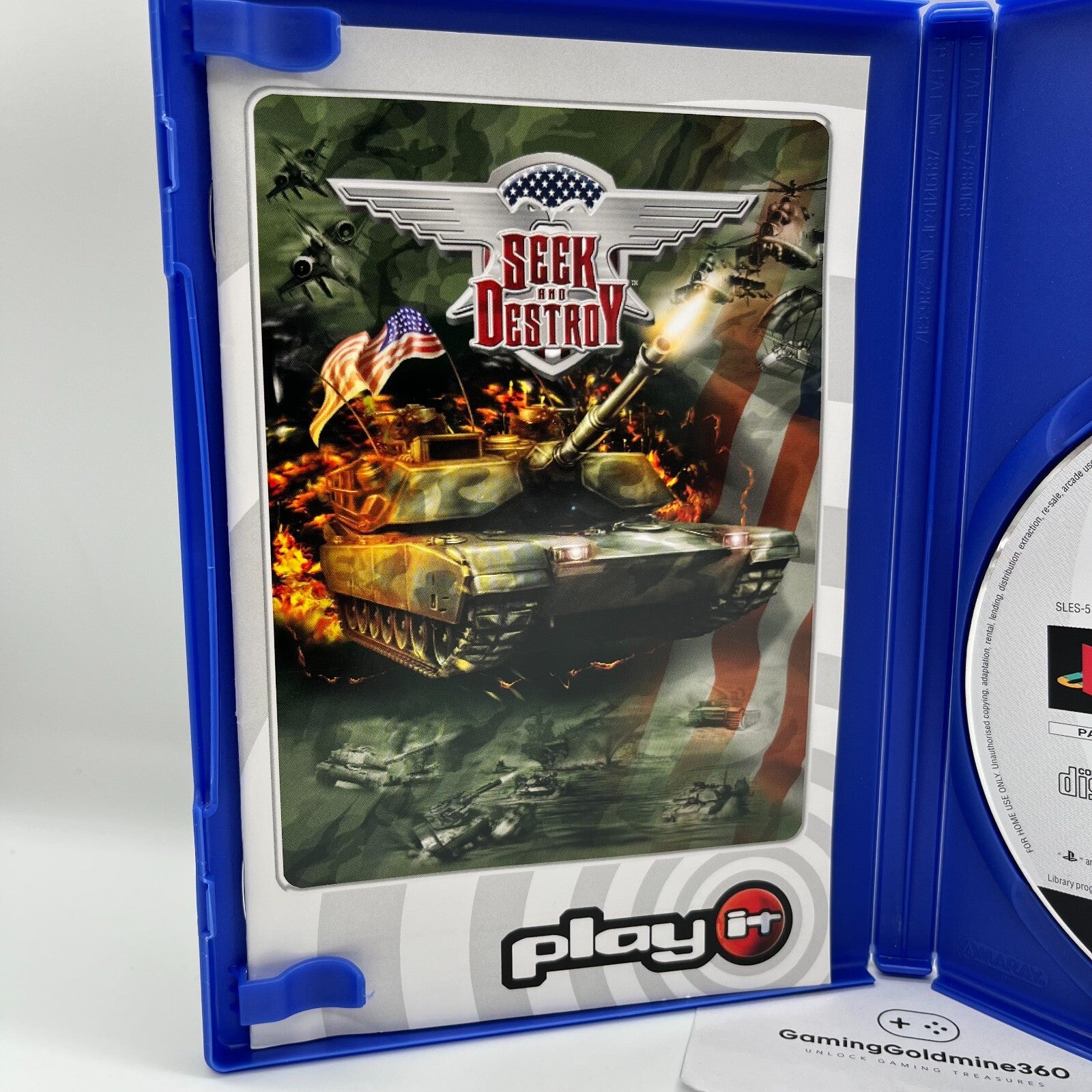 Seek and Destroy PS2 Italiano Completo con Manuale Sony PlayStation 2 COME NUOVO