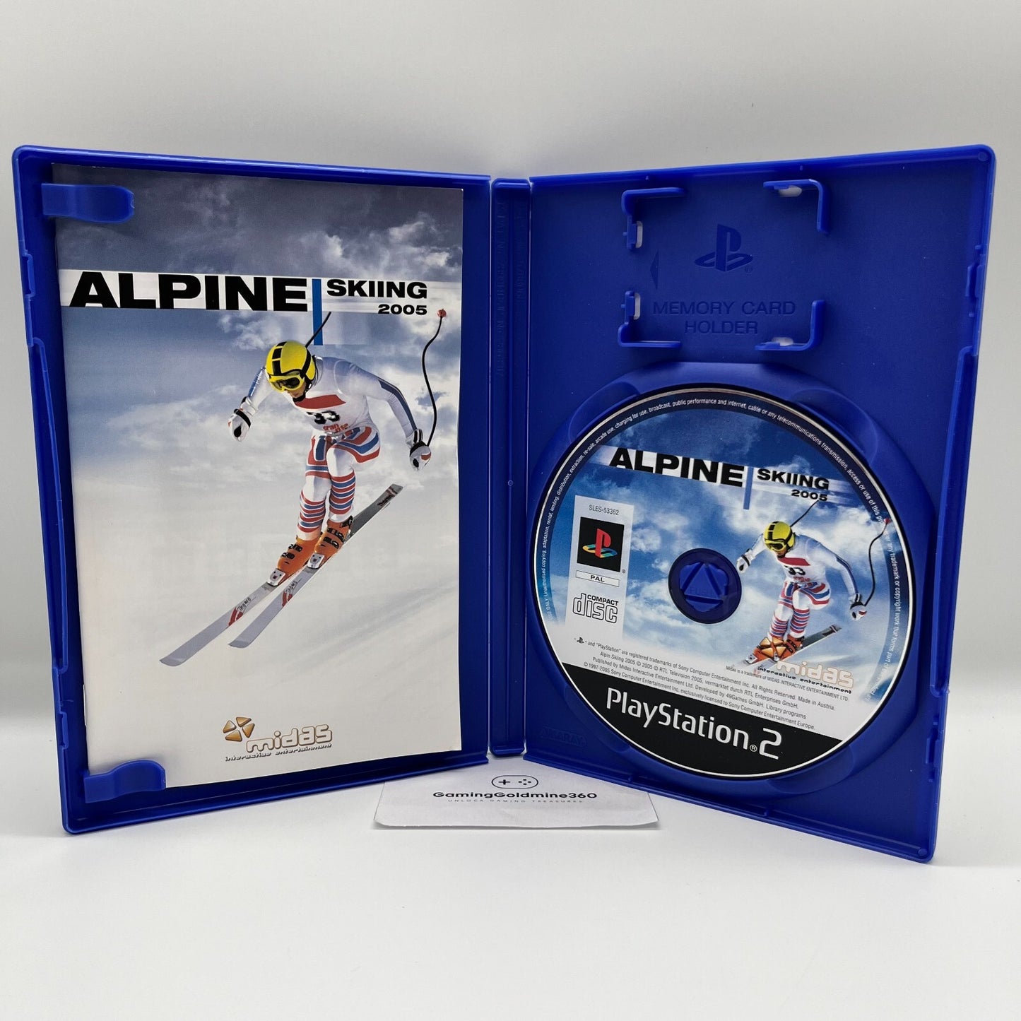 Alpine Skiing 2005 PS2 Italiano Completo con Manuale Sony PlayStation 2 OTTIMO