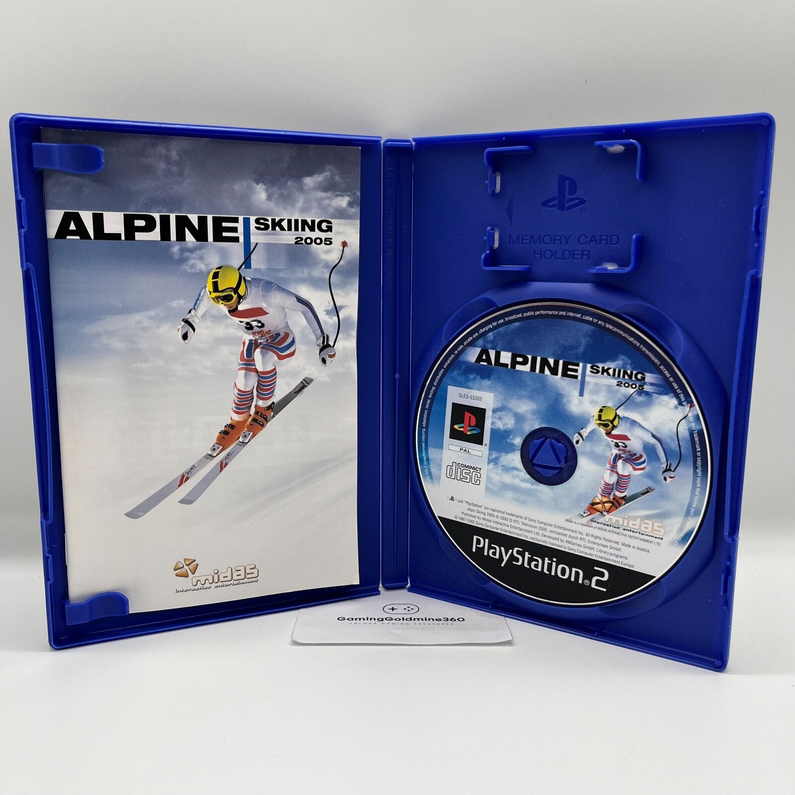Alpine Skiing 2005 PS2 Italiano Completo con Manuale Sony PlayStation 2 OTTIMO