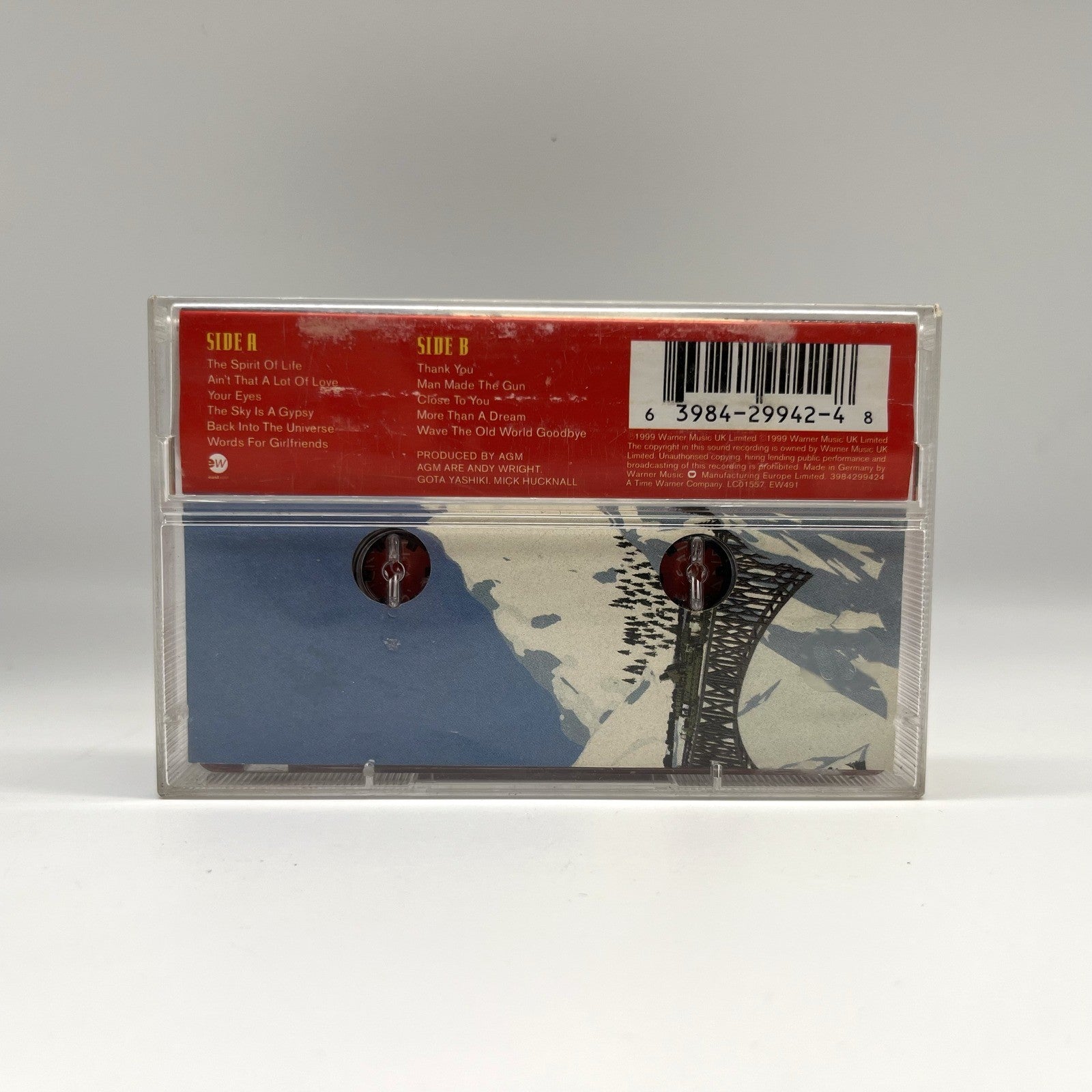 Simply Red Love and the Russian Winter Musicassetta MC East West 1999 Testata