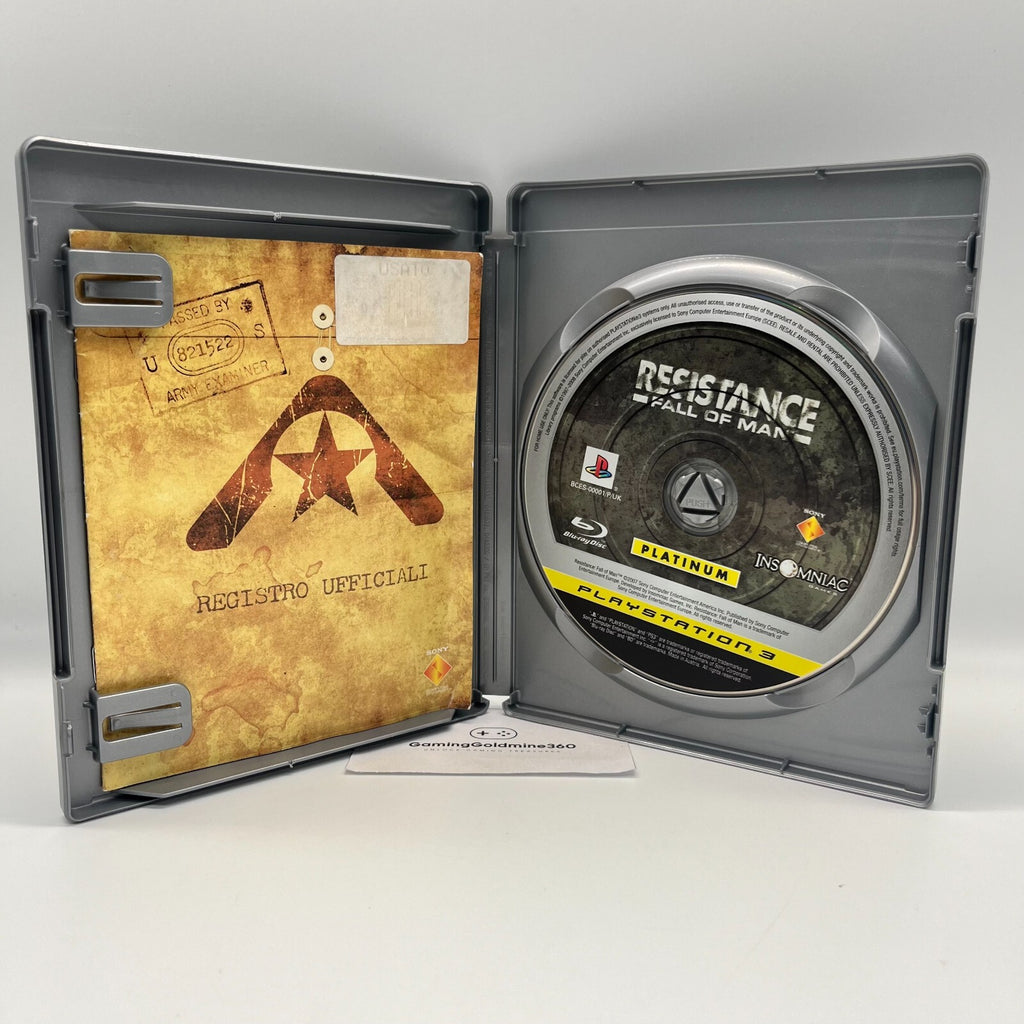 RESISTANCE Fall of Man + 2 PS3 Italiano Completo PAL Sony PlayStation 3 Platinum