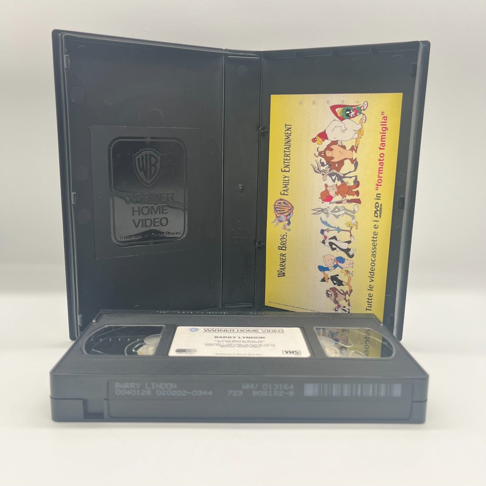 Barry Lyndon VHS ITA Stanley Kubrick Collection Warner Home Video Raro