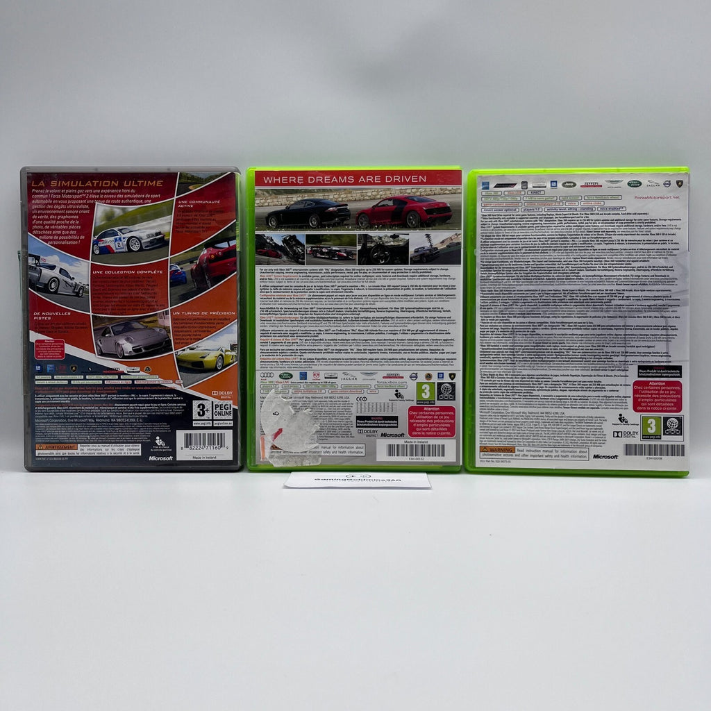 Forza Motorsport Collection (2-3-4) Xbox 360 Pal Completi Microsoft Xbox360 TOP