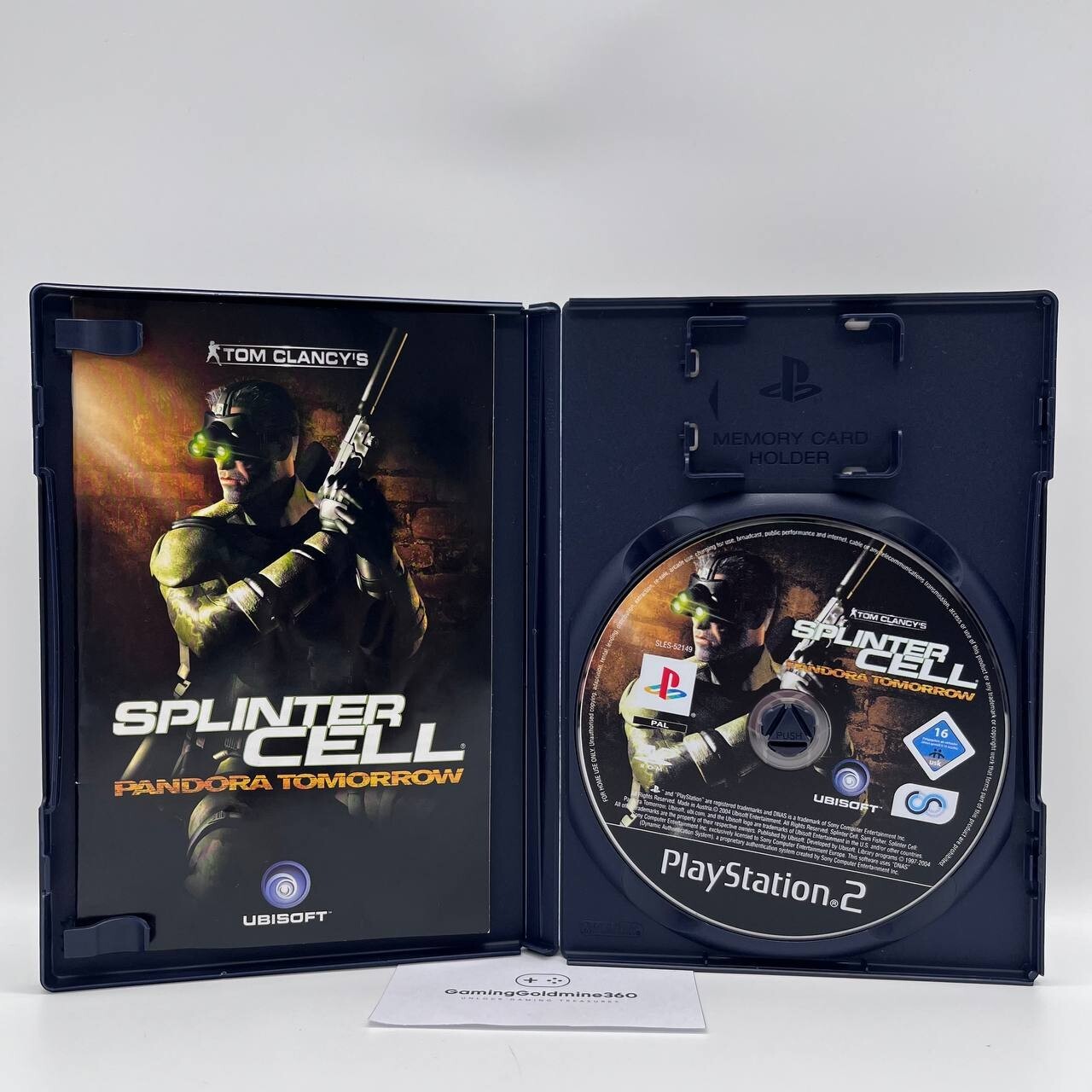 Tom Clancy's: Splinter Cell, Pandora Tomorrow, Ghost Recon 2 PS2 PAL ITA Ubisoft