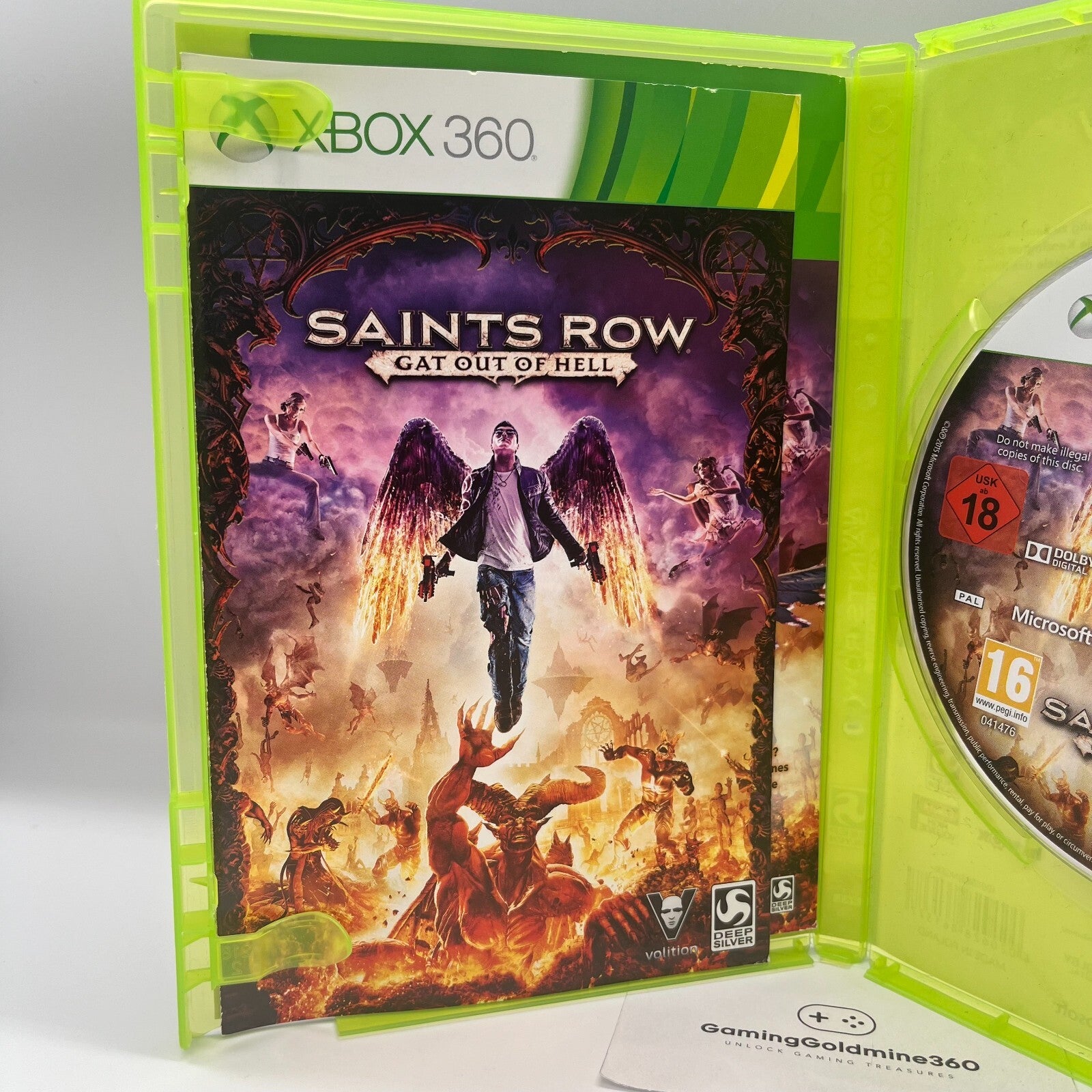 Saints Row IV Game of the Year Ed. + Gat Out of Hell XBOX 360 Multilingua PAL
