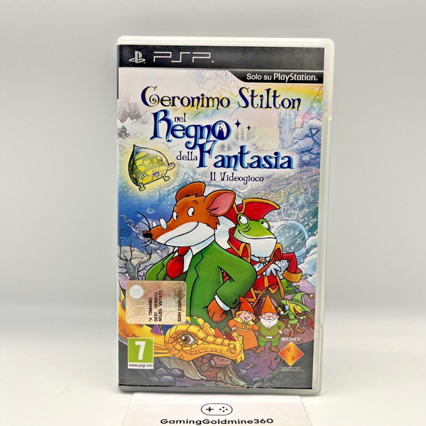 Geronimo Stilton en el Reino de la Fantasía – PSP (PAL ITA)
