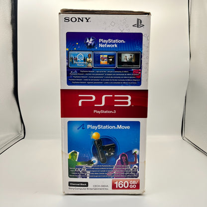 PS3 Slim Console 160GB BOXATA Sony Playstation 3 CECH3004A COMPLETA + Controller