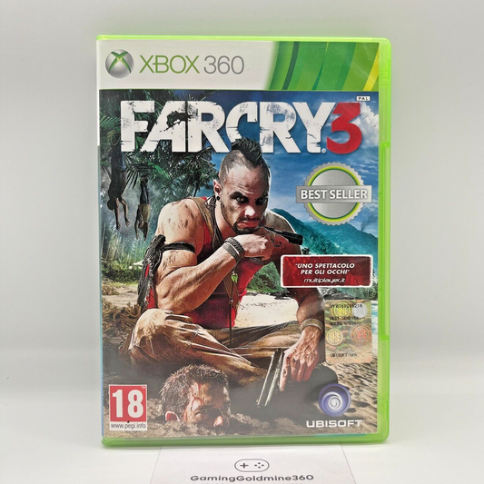 FarCry 3 Xbox 360 Italiano Completo con Manuale PAL Ubisoft Far Cry 3 OTTIMO
