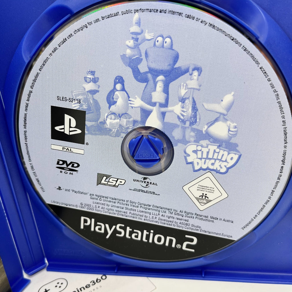Sitting Ducks PS2 Italiano Completo con Manuale Universal Sony PlayStation 2