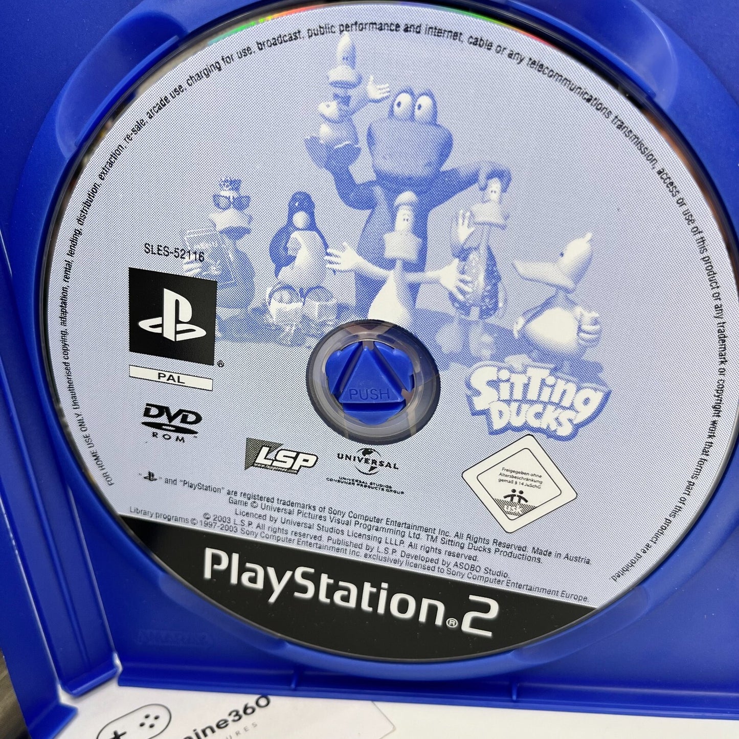 Sitting Ducks PS2 Italiano Completo con Manuale Universal Sony PlayStation 2