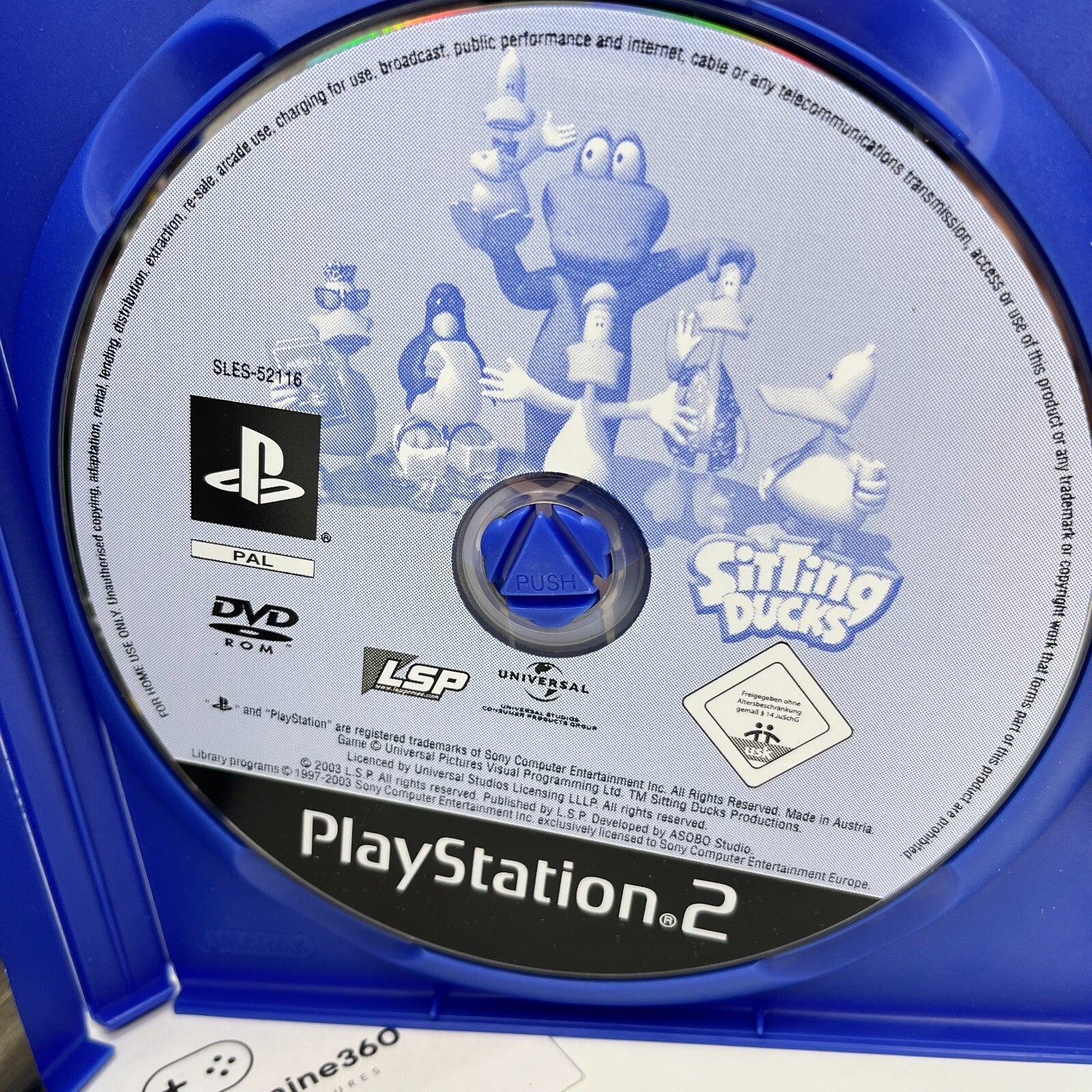 Sitting Ducks PS2 Italiano Completo con Manuale Universal Sony PlayStation 2