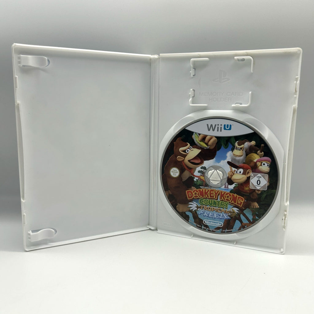 Donkey Kong Country Tropical Freeze Wii U PAL ITA Completo Nintendo Testato