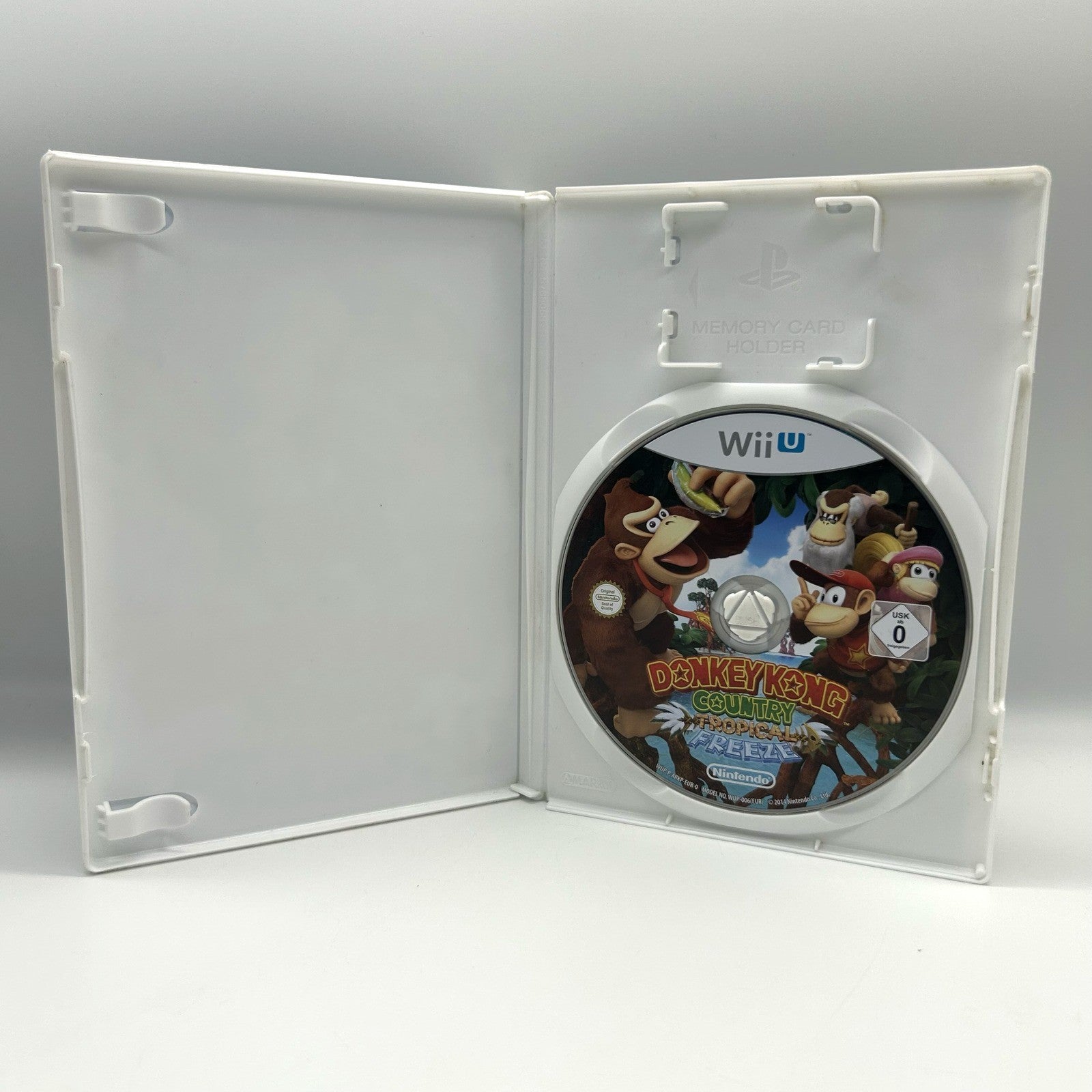 Donkey Kong Country Tropical Freeze Wii U PAL ITA Completo Nintendo Testato