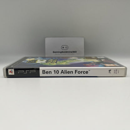 BEN 10 Alien Force PSP Italiano Completo Manuale PAL Sony PlayStation Portable
