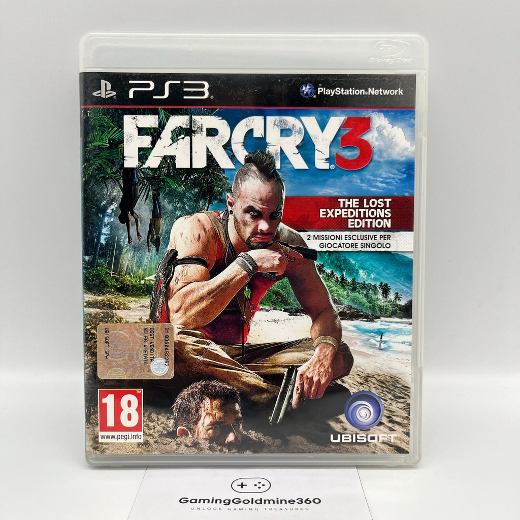 FarCry 3 + 4 PS3 Italiano Completo PAL Ubisoft Sony PlayStation 3 Far Cry OTTIMO