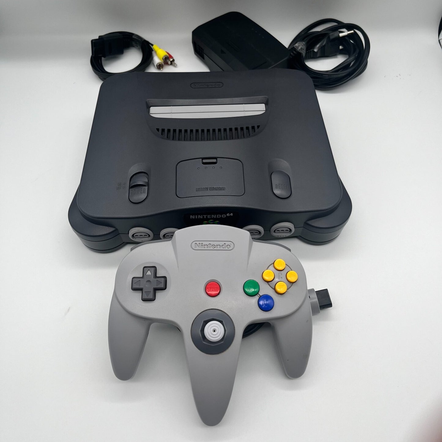 Nintendo 64 Console Completa con Controller Originale e Cavi Perfetta COME NUOVA