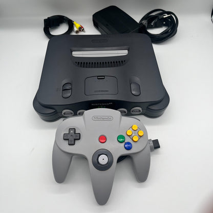 Nintendo 64 Console Completa con Controller Originale e Cavi Perfetta COME NUOVA