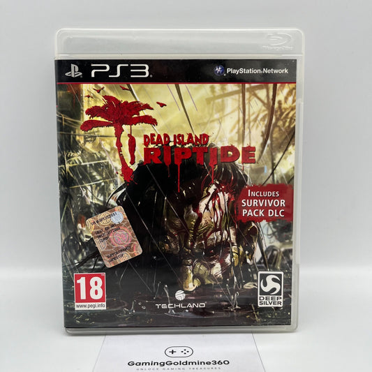 Dead Island Riptide PS3 Italiano Completo PAL DeepSilver Sony PlayStation 3