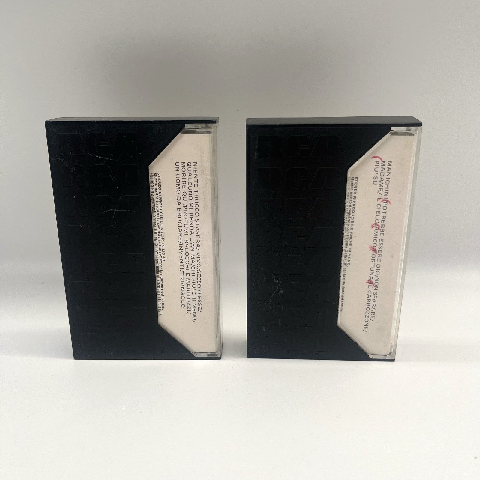 Renato Zero Icaro Musicassetta Doppia MC Zerolandia RCA 1981 Italiana Testata