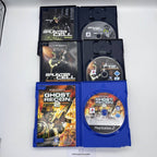 Tom Clancy's: Splinter Cell, Pandora Tomorrow, Ghost Recon 2 PS2 PAL ITA Ubisoft