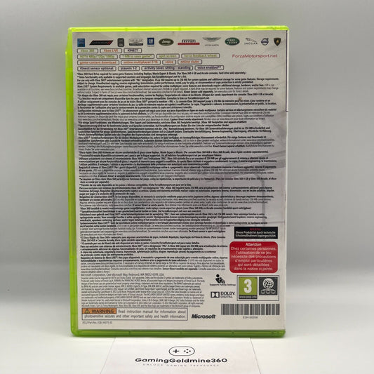Forza MotorSport 4 Xbox 360 Completo + Manuale PAL Multilingua FR Microsoft TOP