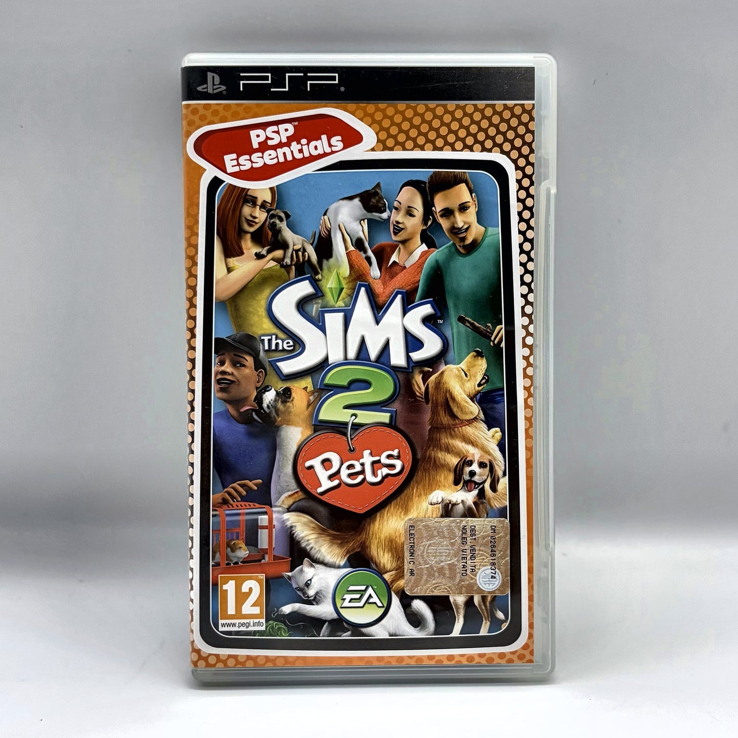 The Sims 2 Pets PSP PlayStation Portable PAL ITA Electronic Arts Essentials CIB