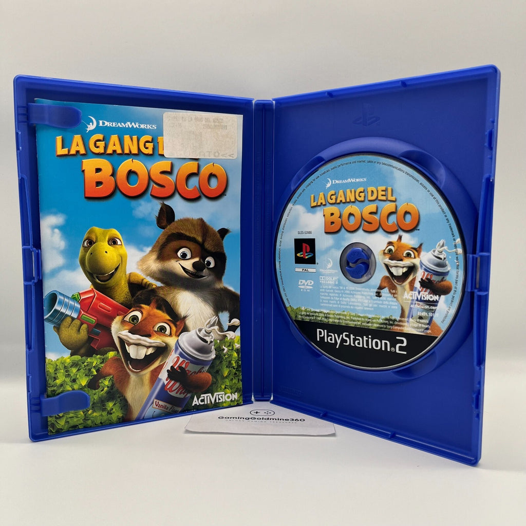 Over the Hedge PS2 Italiano Completo Manuale Activision Sony PlayStation 2 OTTIM