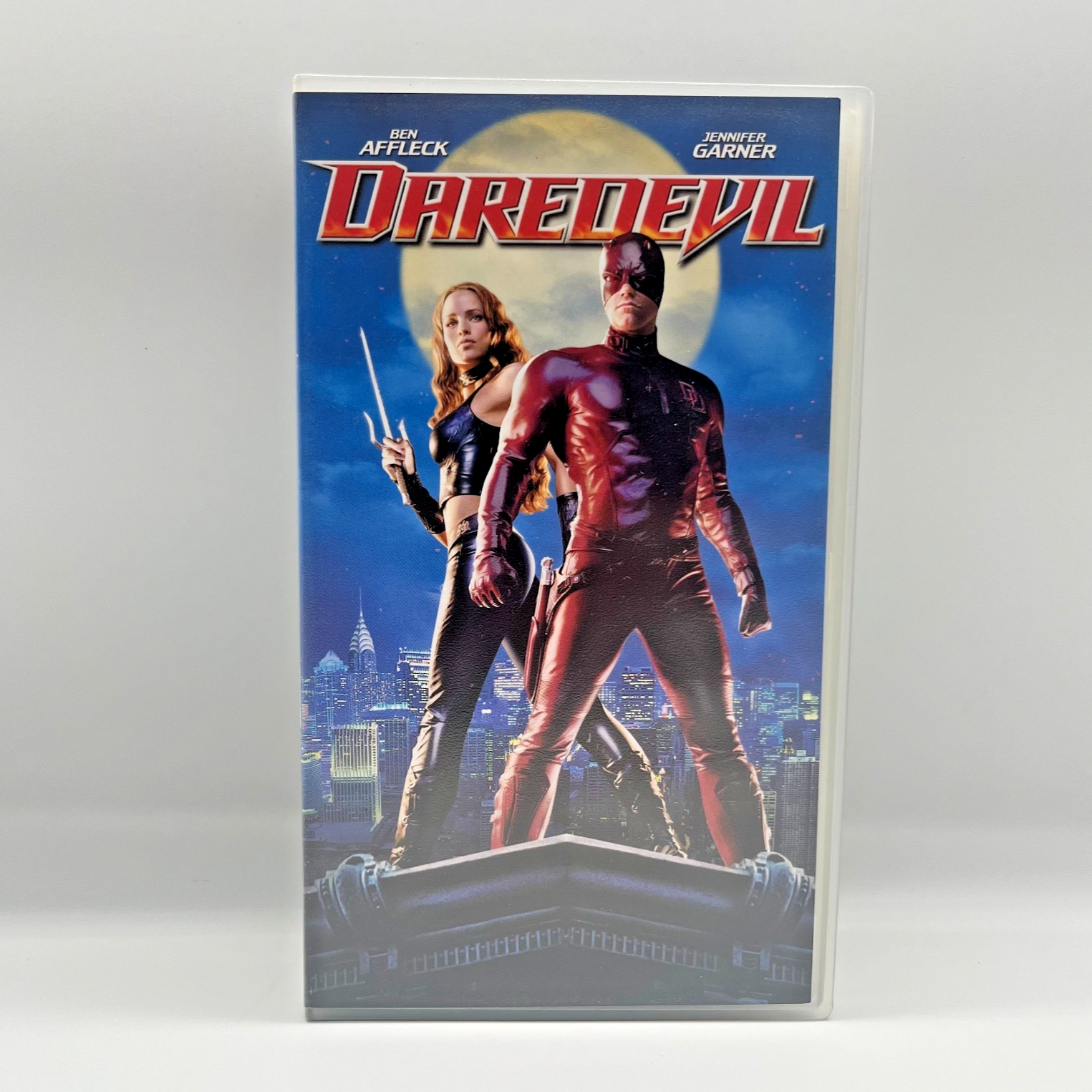 Daredevil VHS ITA 2003 Ben Affleck Jennifer Garner Marvel 20th Century Fox Raro