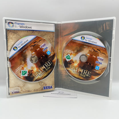 EMPIRE Total War PC DVD Italiano Games for Windows COMPLETO Sega Ottime Condizio