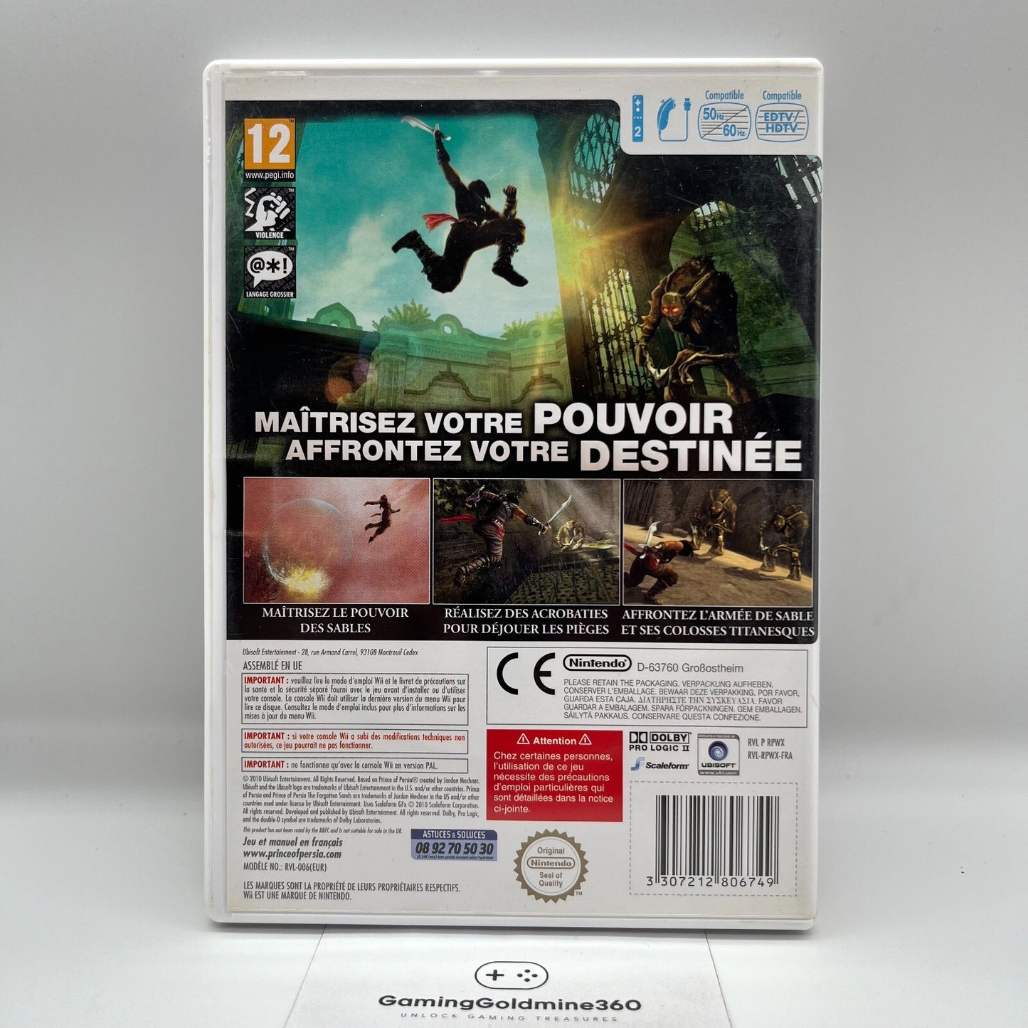 Prince of Persia Le Sabbie Dimenticate Wii PAL Multilingua (FR) Ubisoft Nintendo