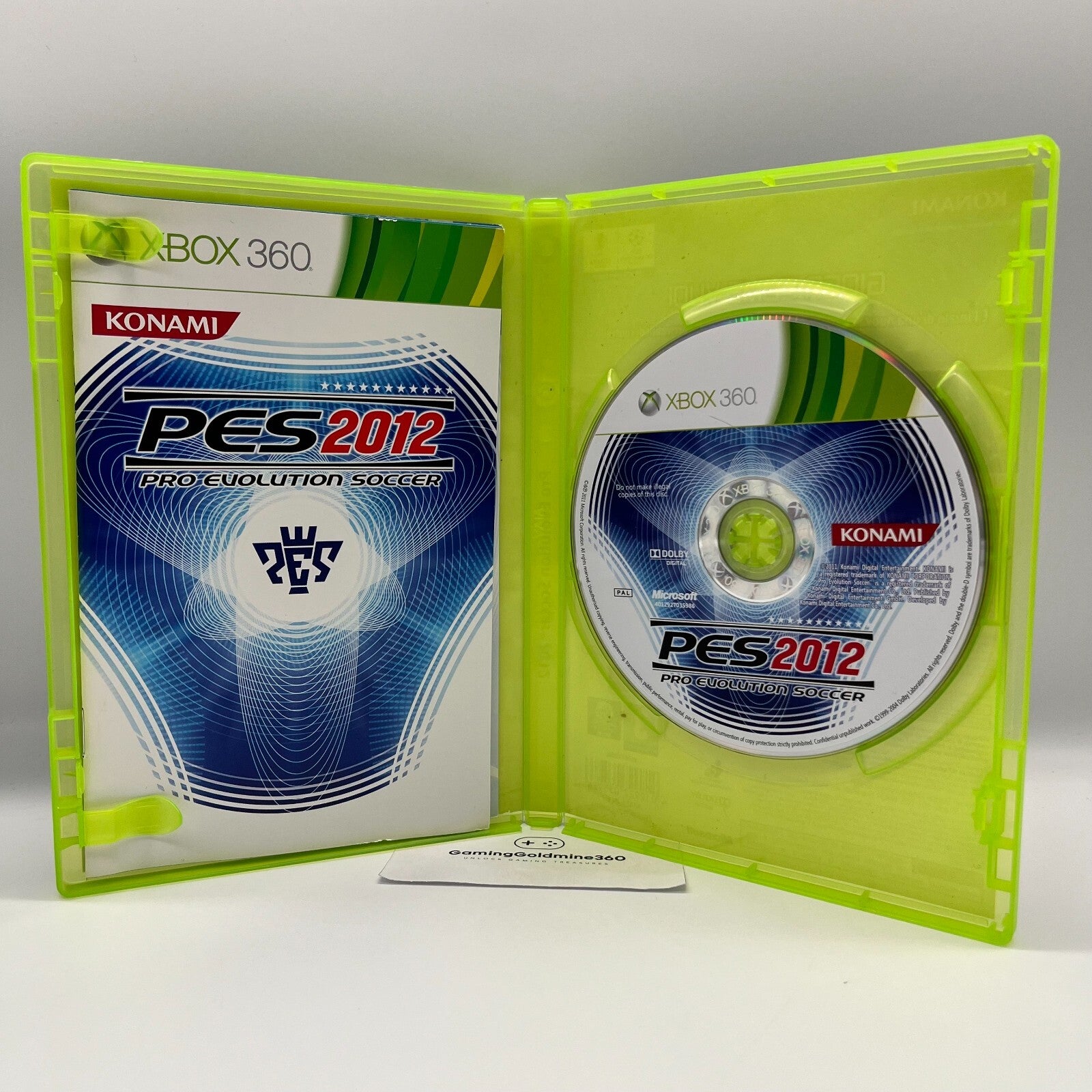 PES 2012 Pro Evolution Soccer XBOX 360 Italiano Completo Manuale EA Microsoft