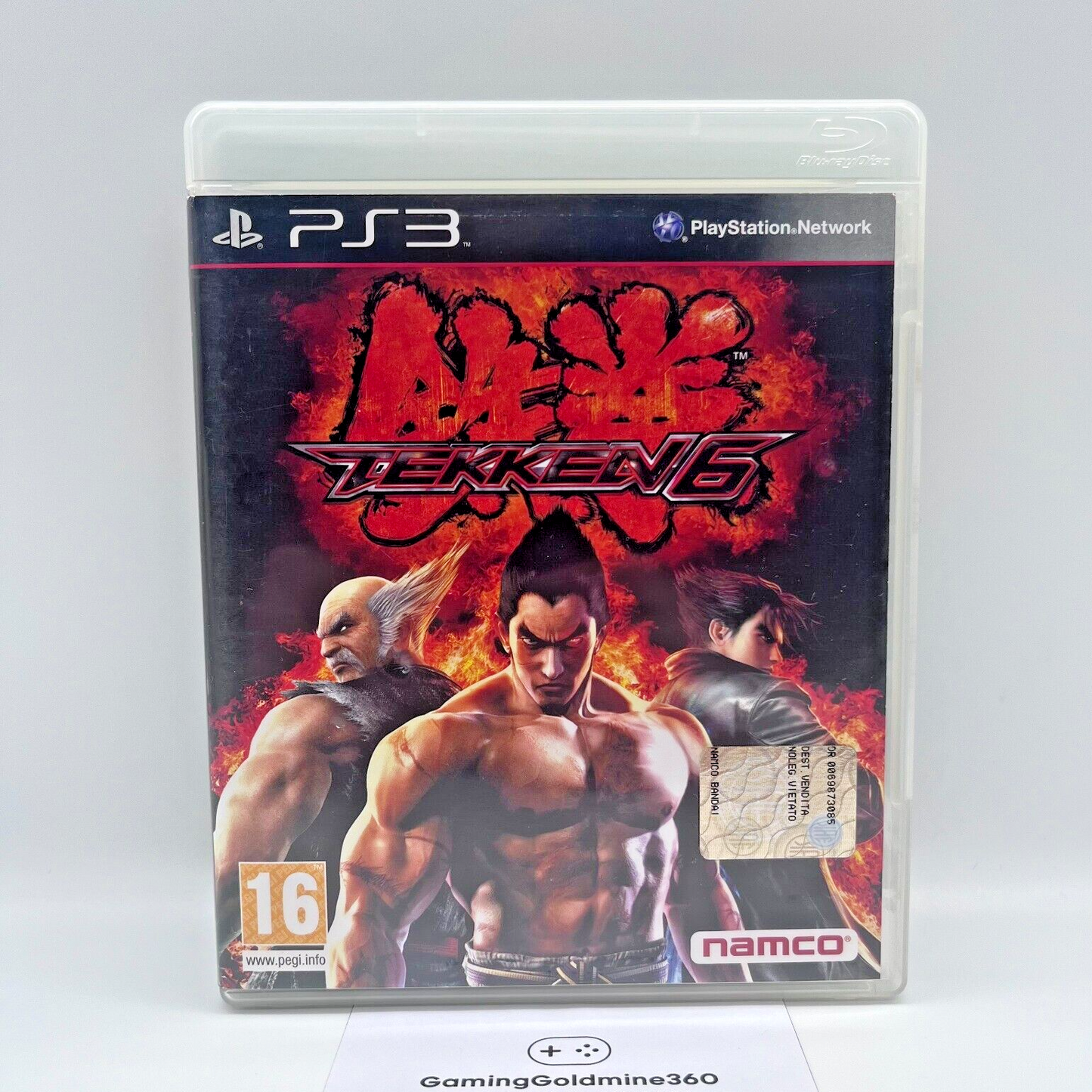 Tekken 6 PS3 Italiano PAL senza manuale Namco Sony PlayStation 3 OTTIME CONDIZIO